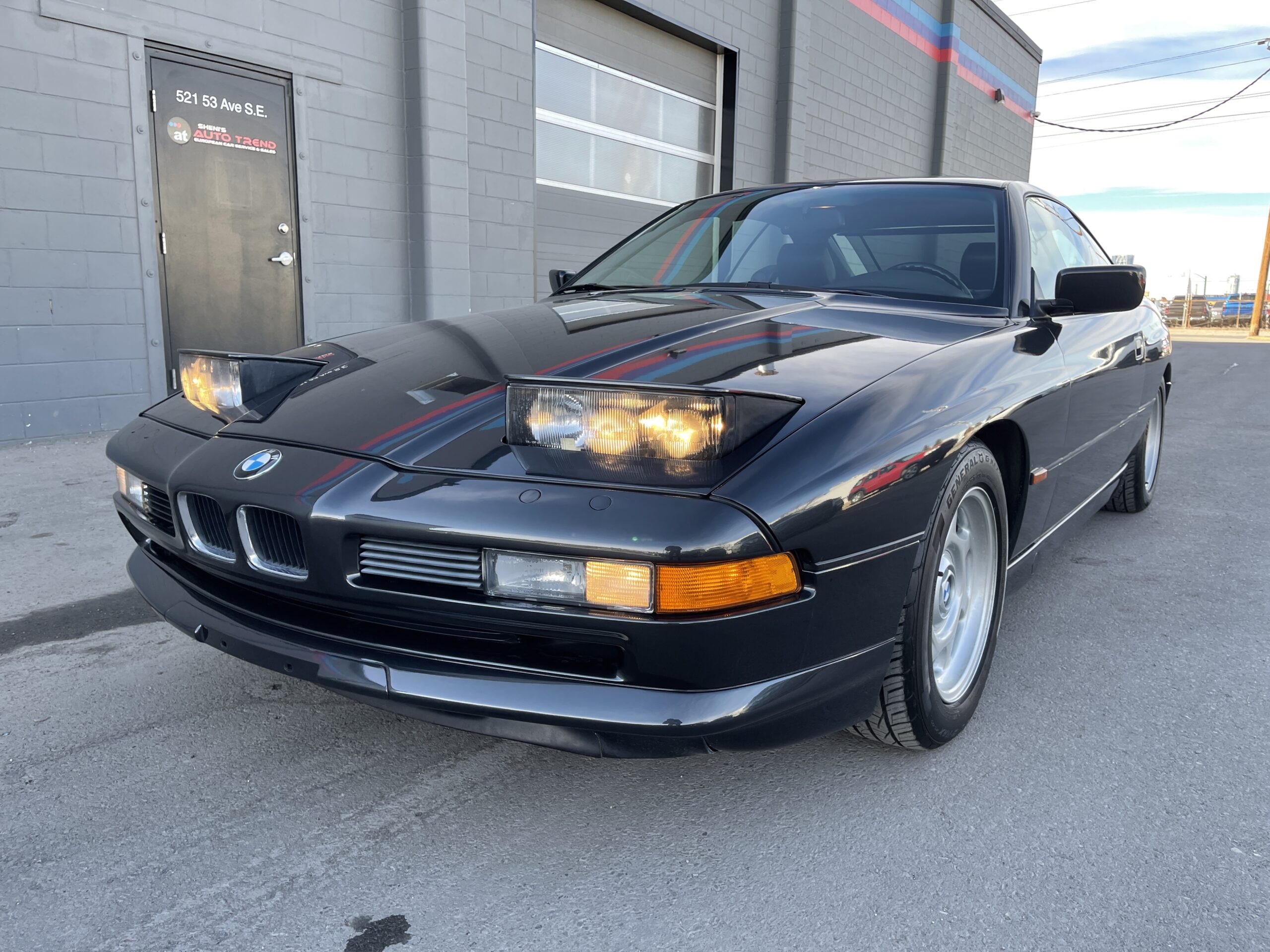 1991 BMW 850ci E31 Diamond Schwarz Low KM | Sheni's Auto-Trend