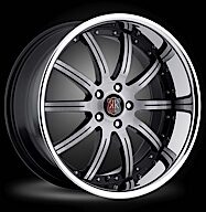 RW Series - RW3 Brushed Black with Chrome Lip